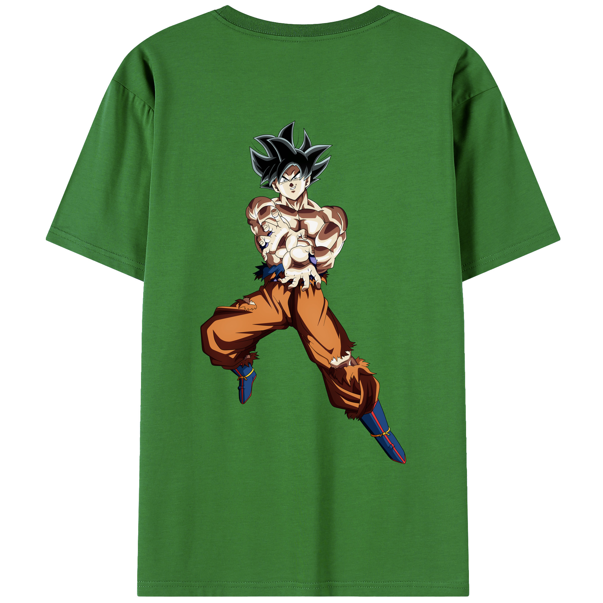 （画像用） ドラゴンボール 孫悟空（そん ごくう）Son Goku カカロット DRAGON BALL Kakarotto レディース半袖Tシャツ(バックプリント)